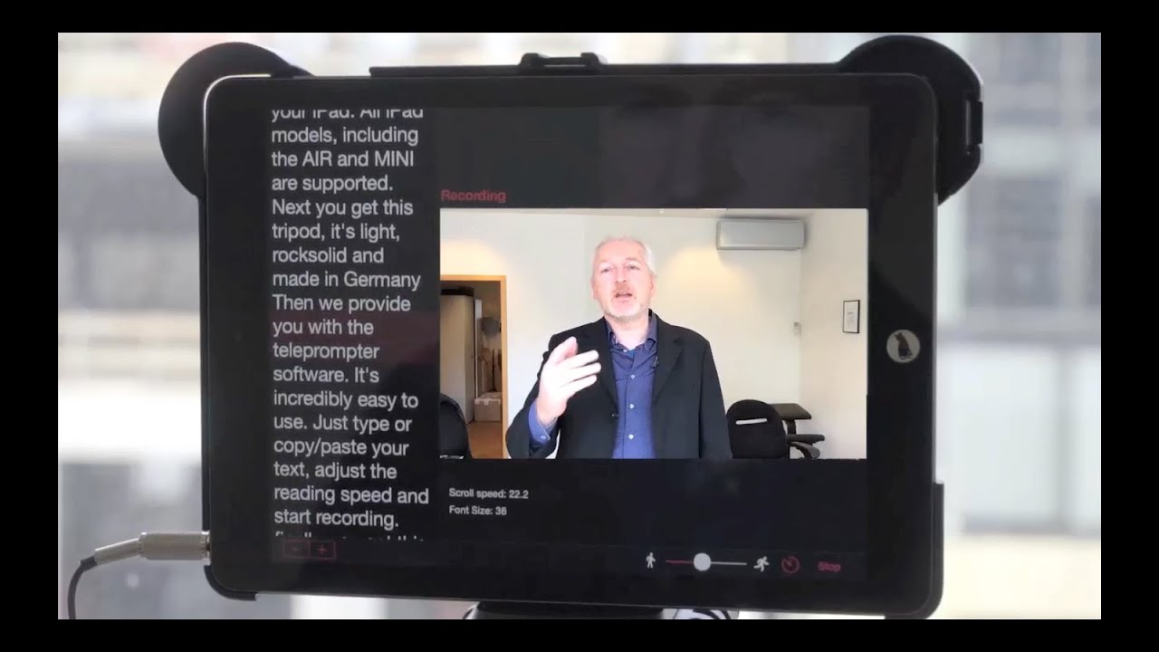 teleprompter software for ipad